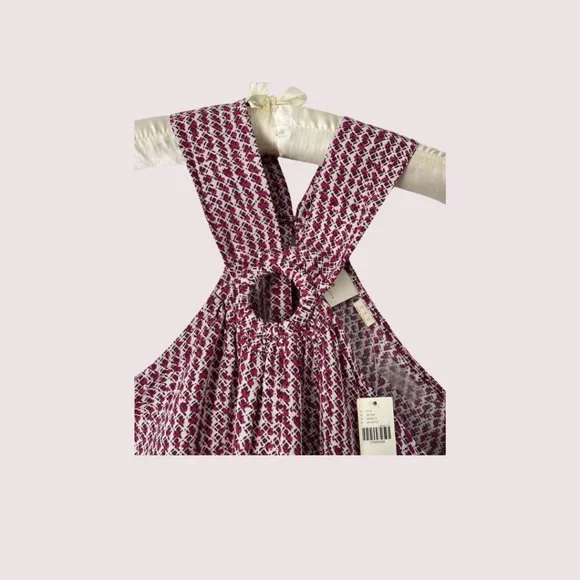 ❤️HOST PICK❤️ NWT Maeve Anthropologie Keyhole Tank Top Size 14 - Picture 3 of 7